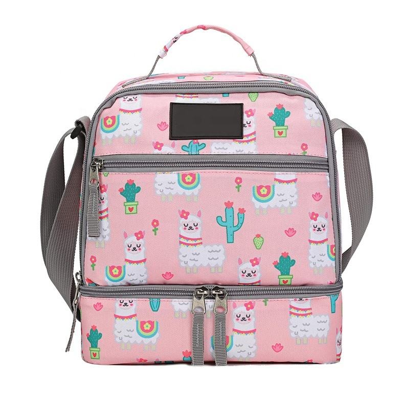 Customized insulated lunch bag for female students