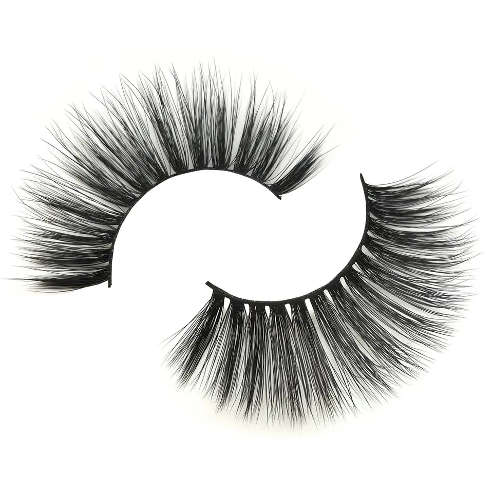 Customized or purchased fake mink eyelash set